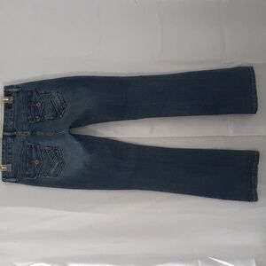 Levi's 547 Women's Platinum  Flare Denim Jeans Size 4 Medium